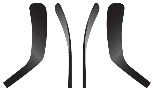 Marvic Hockey Biegung MH77 Coffey Voll Carbon Spieler Eishockeyschläger Information Curve P77 Blade Pattern